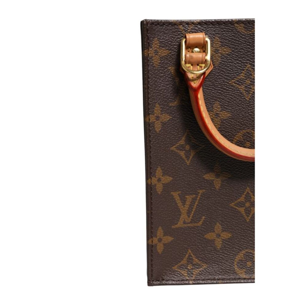 Louis Vuitton Monogram Canvas Petit Sac Plat Women's Bag - Picture 3 of 6